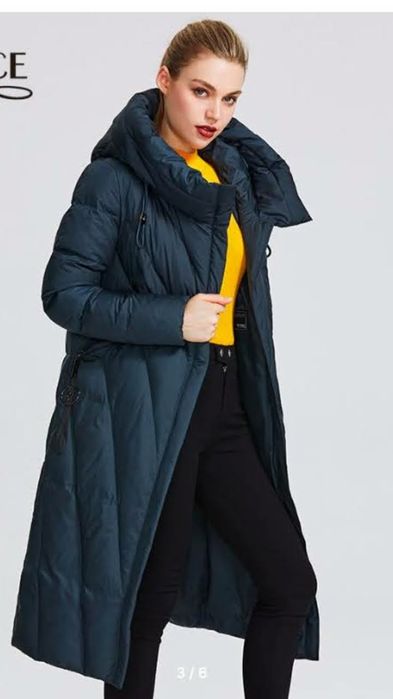 Женский зимний пуховик