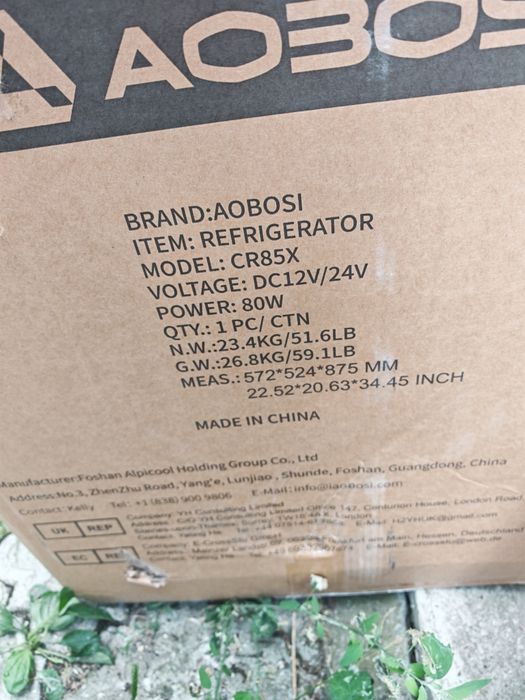 Frigider rulota smart 12/24v  nou