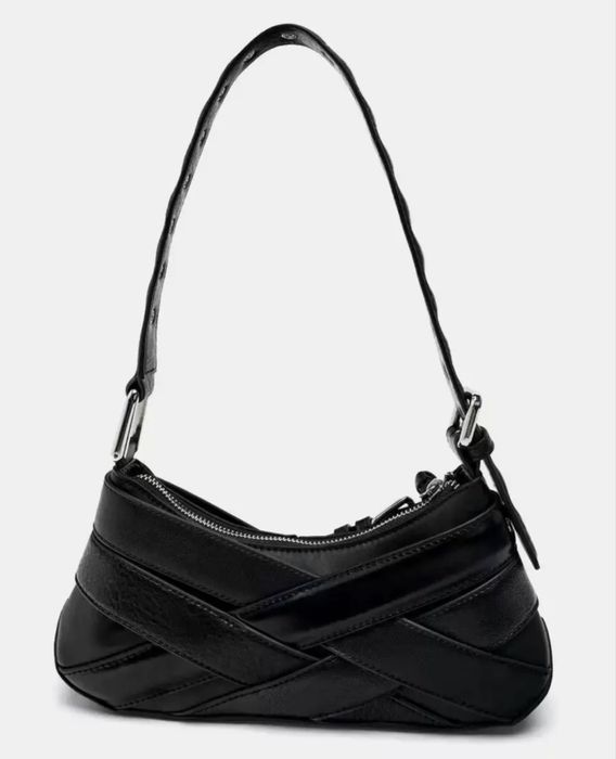Сумка на плечо багет Zara