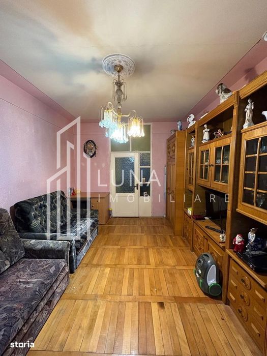 Garsonieră spațioasă | 32 mp + 2 boxe | Parter | Tractorul