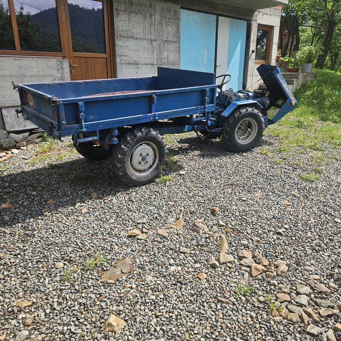 MOTOAGRICOLA 4X4 NIBBI MOTOR Lombardini servodirectie, basculare hidraulic  nu Pascualili