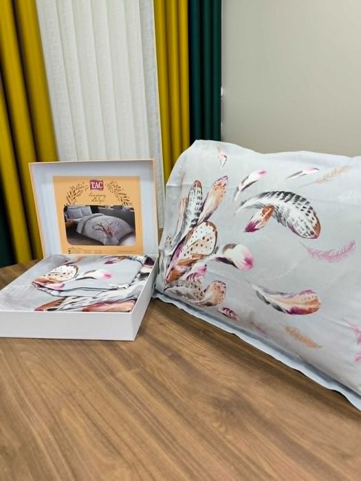 TAC-спални комплекти от памучен сатен, премиум качество,двоен