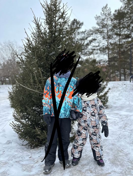 Зимний комбинезон на девочку