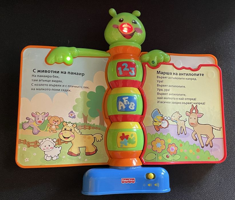 Забавен музикален буквар fisher price