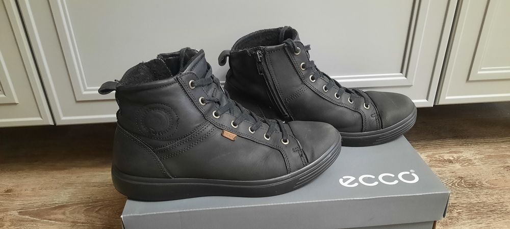 Ботинки ecco сапоги зима унисекс