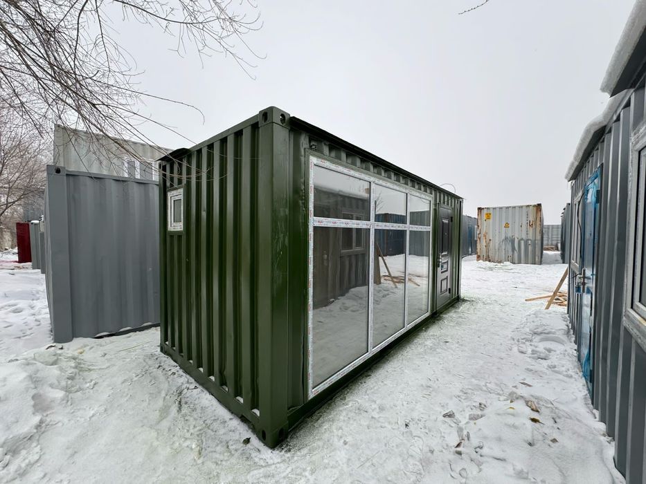 Утепленный контейнер/бытовка/офис/столовая/пост охраны