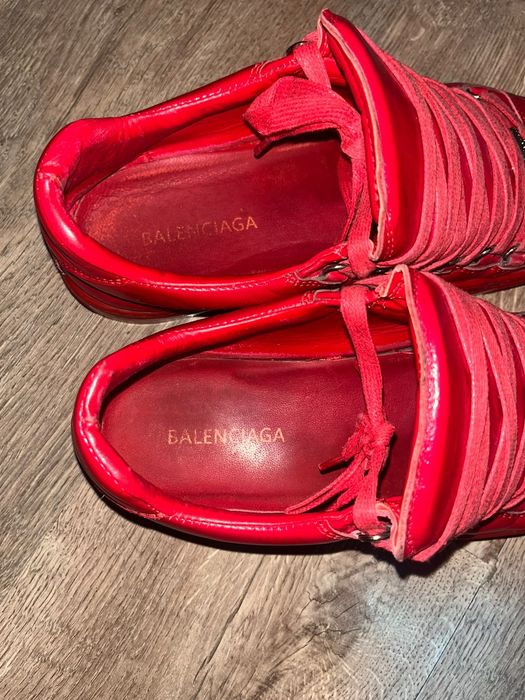 Balenciaga arena low red