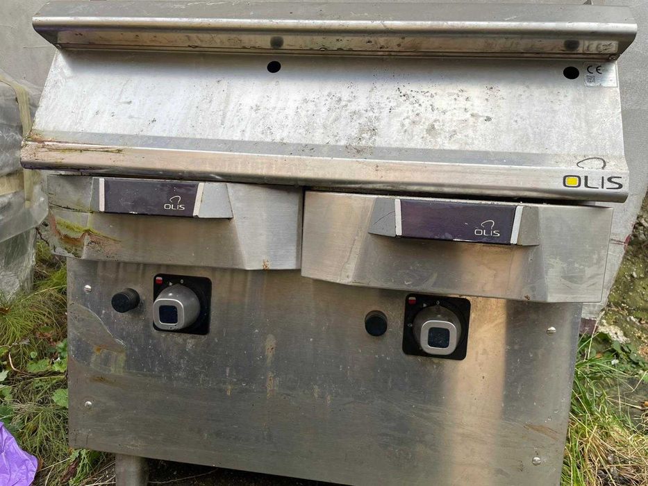 Grătar Profesional de Inox pe Gaz