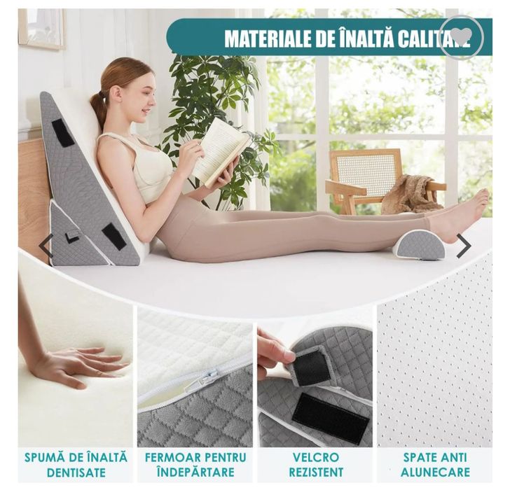 Set 3 Perne Ortopedice Reglabile 10 în 1 Linomag®,