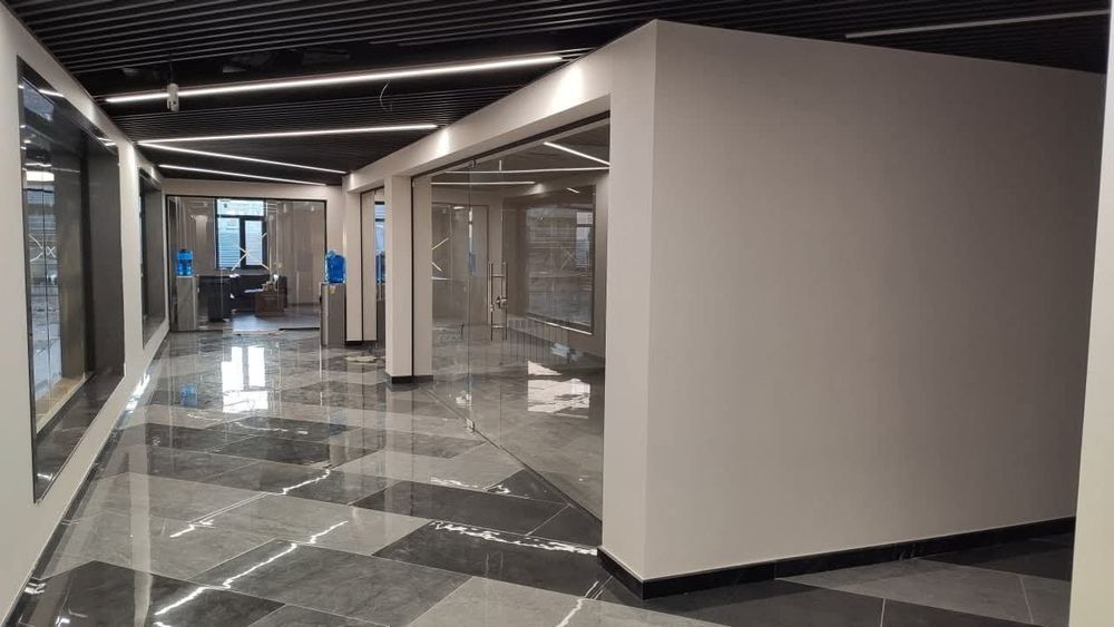 Стеклянный перегородки витражи