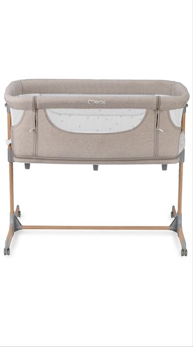 Patut co-sleeper MOMI bebe stare noua + saltea cocos