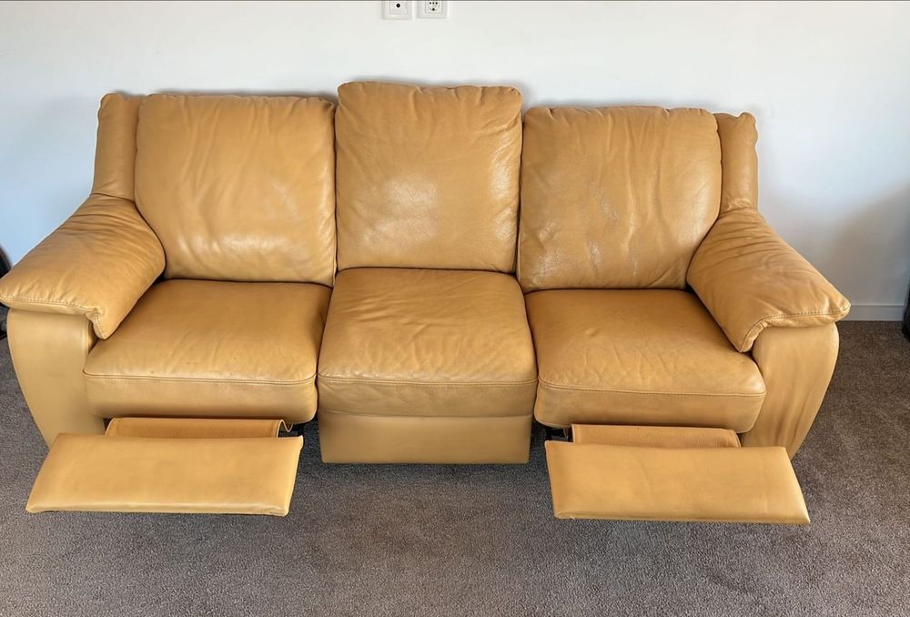 Canapele piele Natuzzi