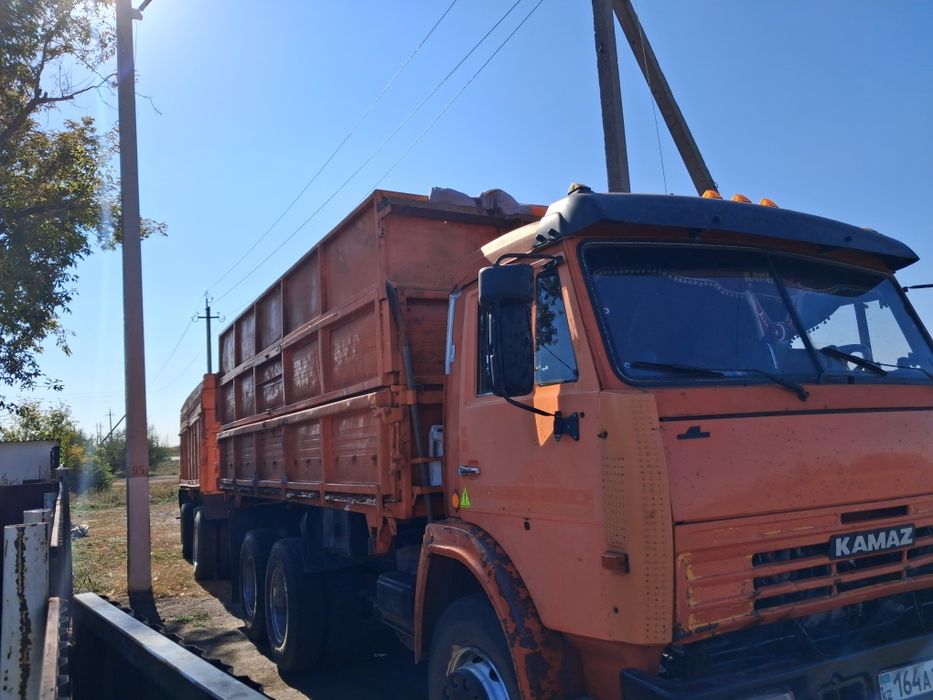 Продам камаз с прицепом