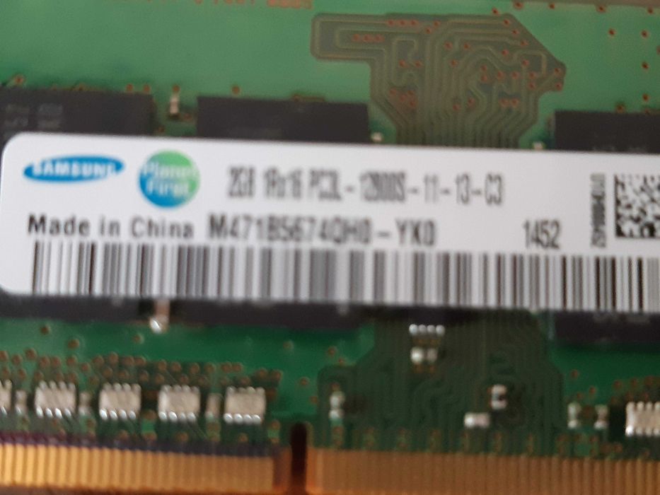 Memorie RAM Samsung 2 Gb DDR3 1600 MHz