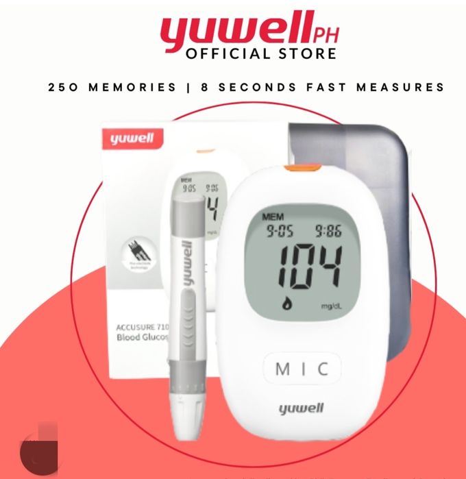 Glyukometr Yuwell 710 brend.Komplect