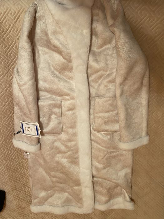 Шуба женская светлая