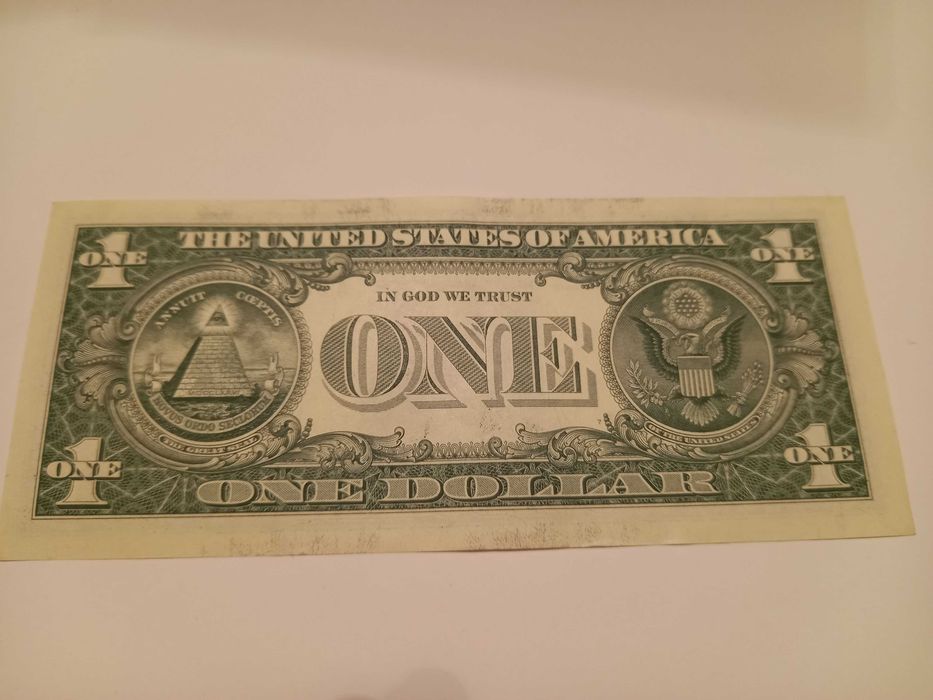 1 долар САЩ със ЗВЕЗДА рядка Американска банкнота 2017 1 DOLLAR USA