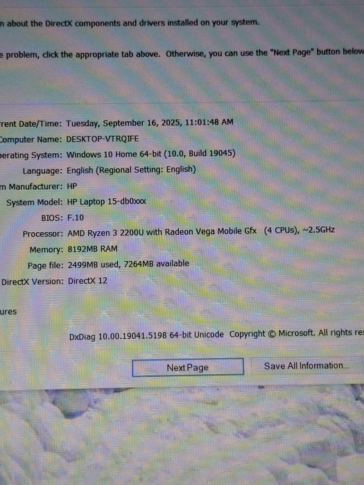 Laptop hp cu ryzen3 , ssd ,8 g ram