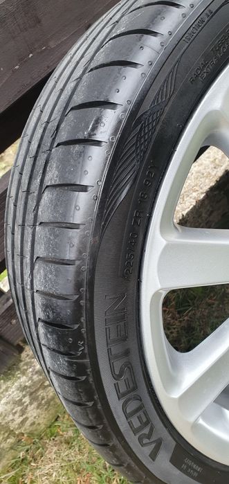 Jante aliaj VW R18 5x112 ET 51+ anvelope noi