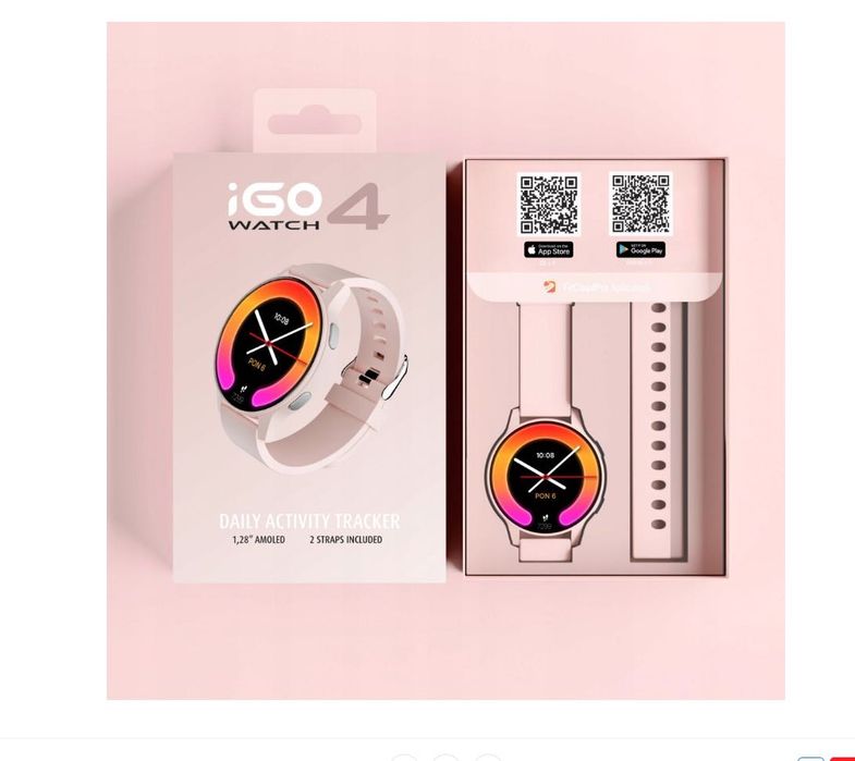 Smartwatch Forever IGo Watch 4 JW-600 Powder Pink