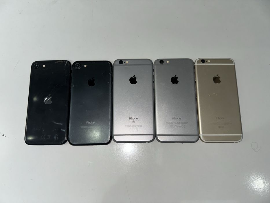Продам несколько iPhone с 6 по SE 2020