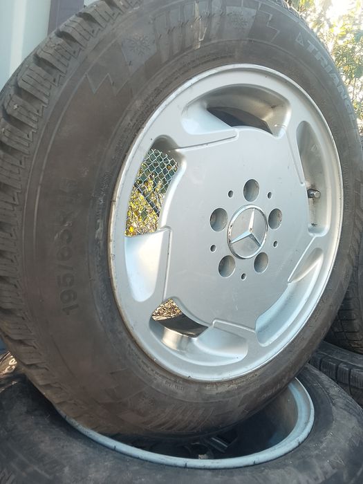 Диски с резиной на 15 на mercedes
