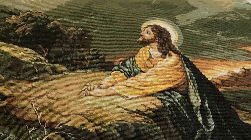 Reducere goblen Ruga lui Iisus, ideal pt Paște, casatorie, casa nouă