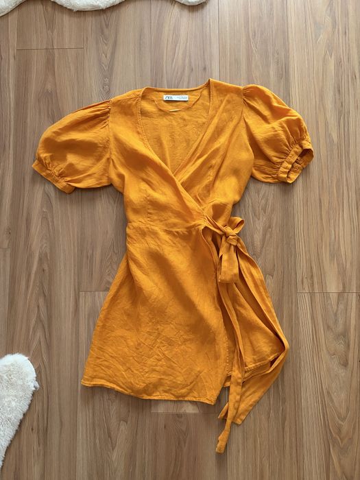 Ленена рокля Zara