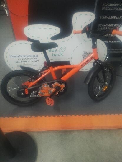 b twin robot 500 16 inch - (SecondHand) Decathlon