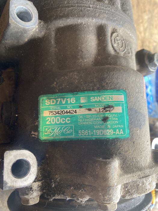 Compresor clima ford fusion fiesta c max focus 1.6 tdci