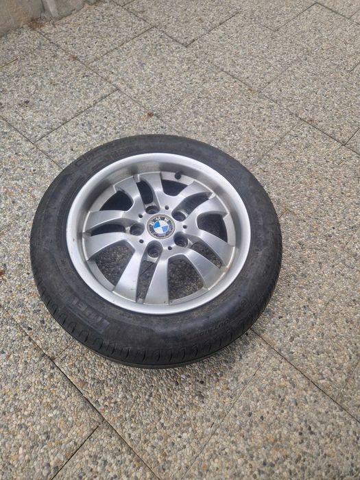 Vand roata BMW R16 completa cu janta si cauciuc 205/55 R16
