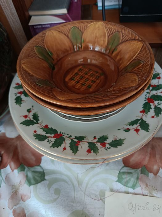 Столовый сервиз советский, тарелки Япония глубокие