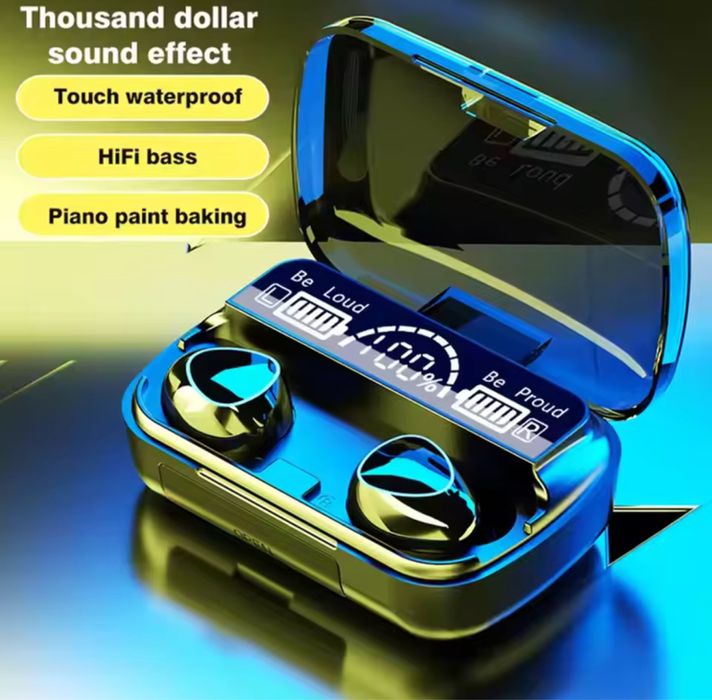 Безжични Bluetooth слушалки с тъч контрол и Hi-Fi звук – чисто нови