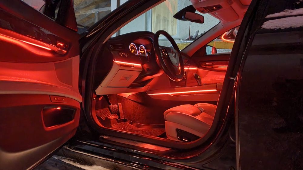 Kit Lumini Ambientale Acrilice Interior Auto Symphony Dinamice 6in1
