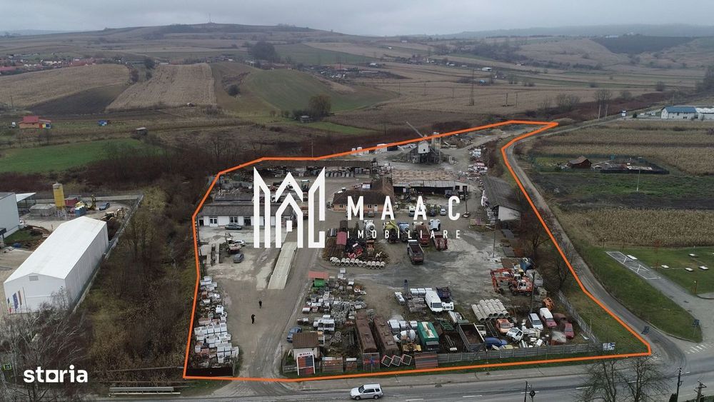 Teren industrial I 18100 mp I St. Betoane I Hale I Agnita