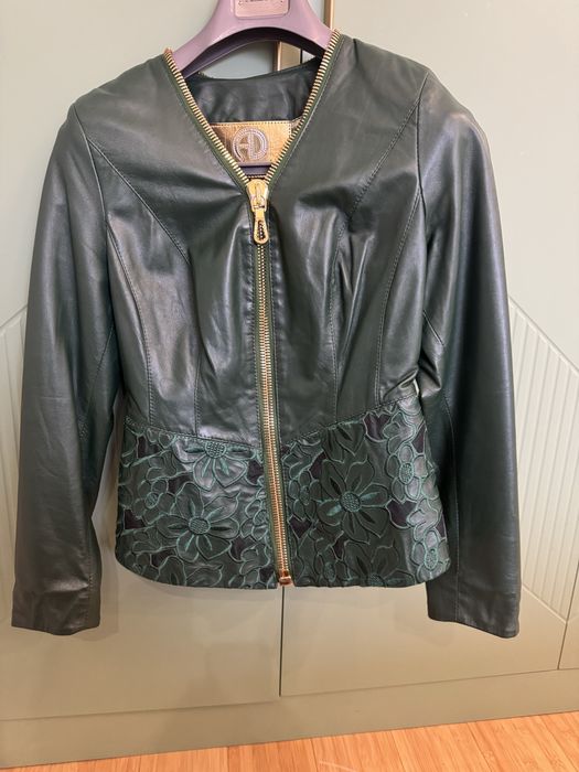 Куртка кожаная