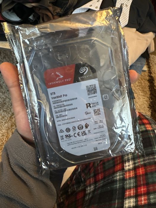 HDD Seagate IronWolf Pro 8TB - NOU / SIGILAT - Pentru NAS & Server