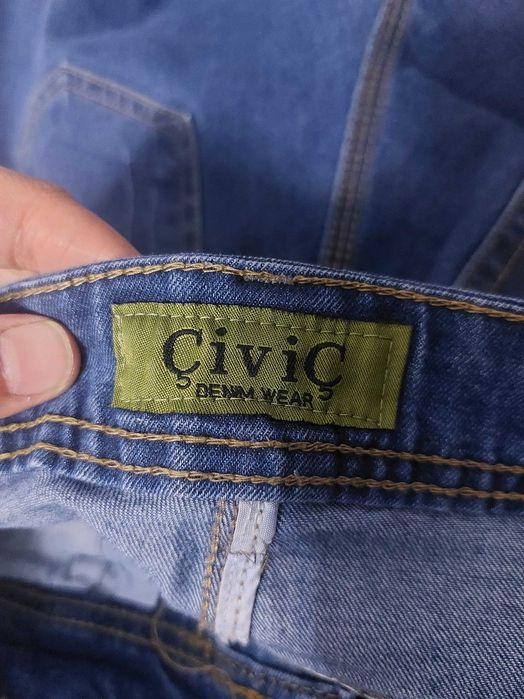 Брюки джинсовые на подростка