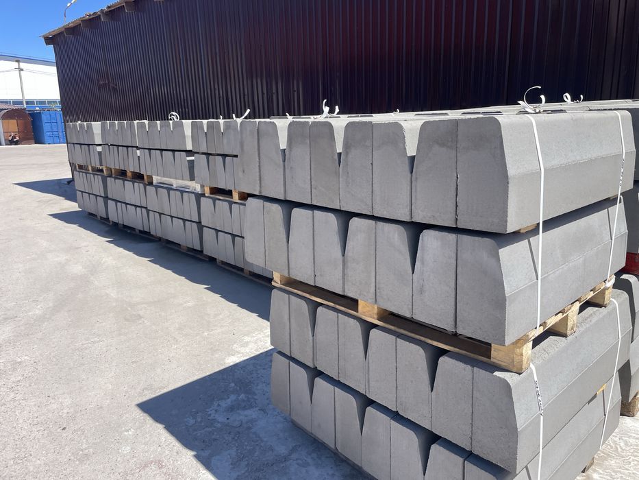 Брусчатка, бордюр, поребрик Бурабай