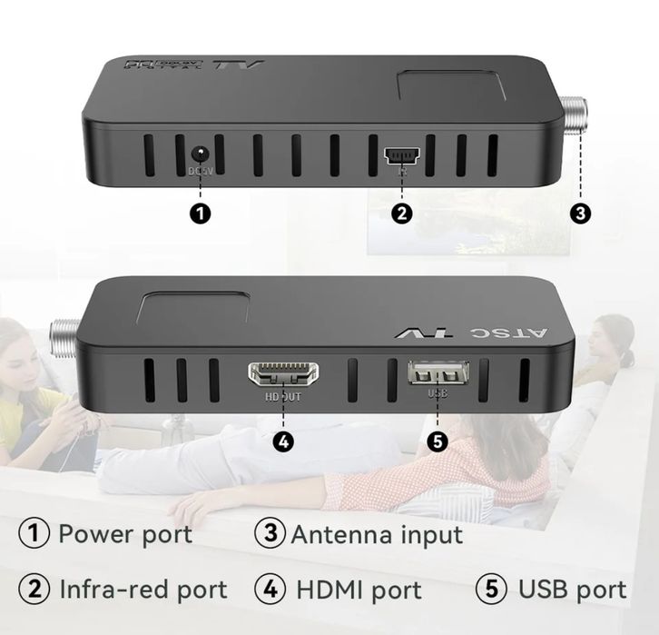 TV Tunner Calculator Birou Tunner TV Canale HDTV Proiector Laptop