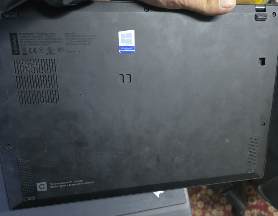 Lenovo ThinkPad X1 Carbon Gen 7 | i5-8th / 16GB RAM / 256GB SSD | ТОП състояние