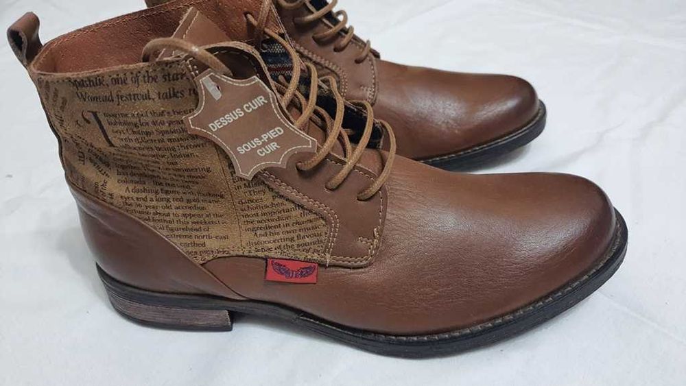 Ghete trendy piele de la Free Spirit made in Portugal marimea 42