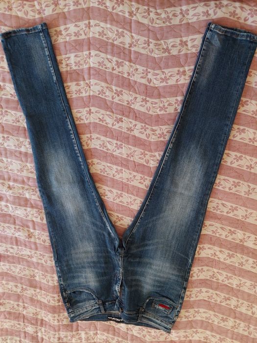 Мъжки тъмни сини дънки - 34 размер