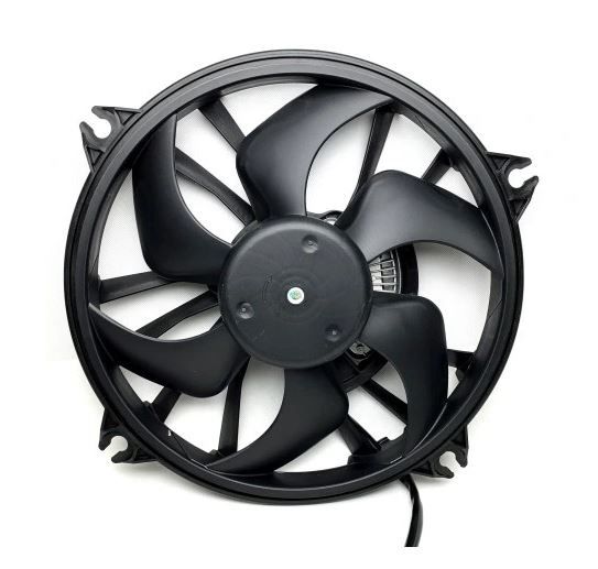 GMV ventilator radiator Citroen C5 (DC) 2001-2008, C5 (RD) 2008-2019; Peugeot 407 2004-2011, 3.0 V6, 2.0, 2.0 HDI, 1.8, 2.2 HDI, 1.6 HDI, 2.2, Diam.: 390, mufa: (2 +3) pini, OE 1253F2, SRLine
