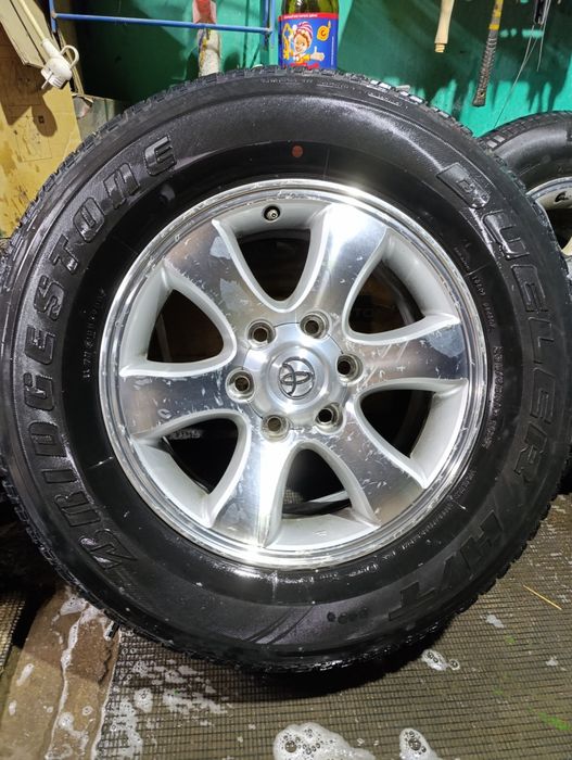 Диски с резиной Прадо 120 оригинальные