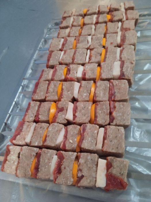 Шашлык, мясо в ассортименте