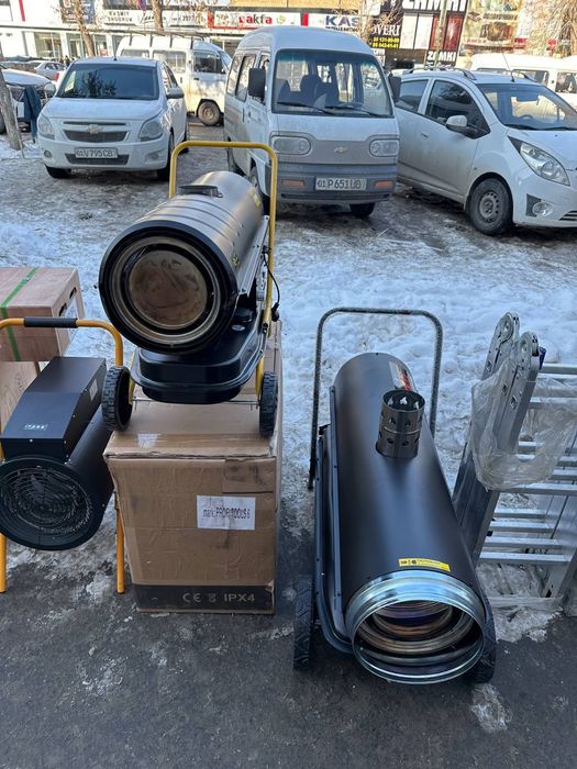 Обогреватель дизельная пушка без угара!