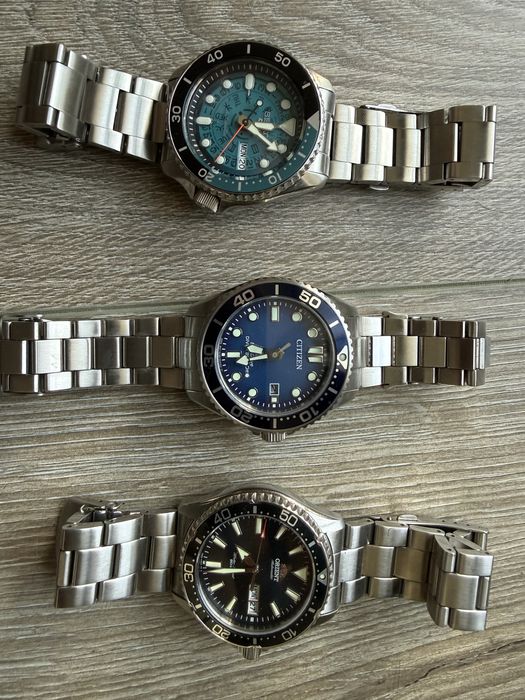 Colectie de ceasuri:Citizen, Orient, Seiko