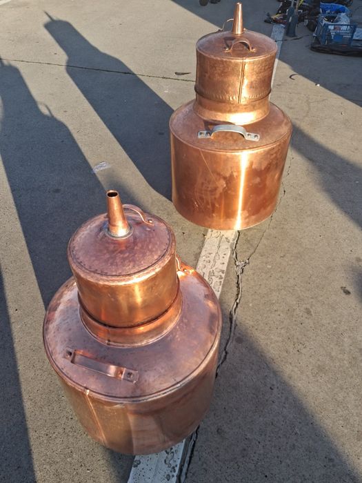 Cazane de făcut tuica din cupru avem in stoc in toata România