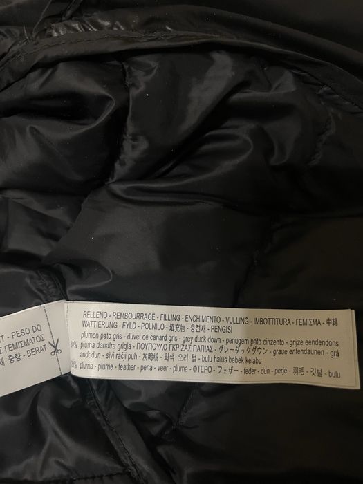 Ново яке гъши пух Oysho Ойшо Zara с качулка черно guess michael kors